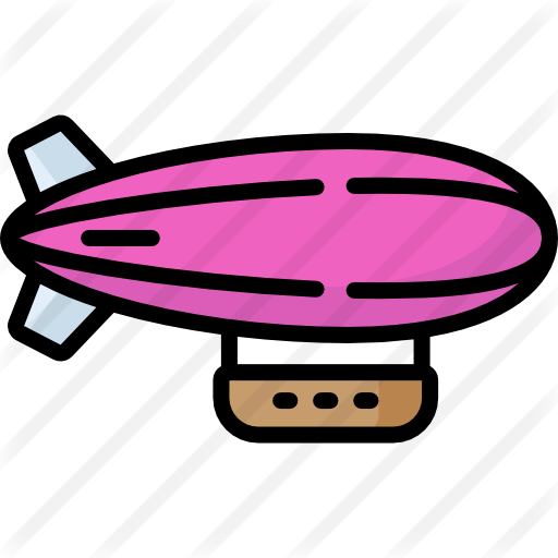 Airship Free Icon - Icon (512x512)