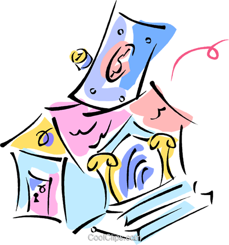 Home Expenses Royalty Free Vector Clip Art Illustration - Photography (449x480)