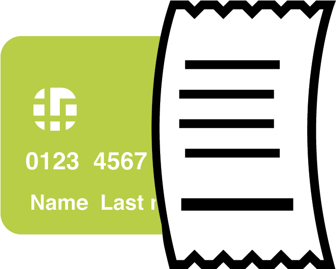Expenses - Credit Card Receipt Icon (669x555)