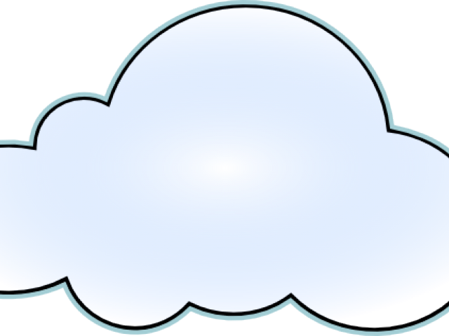 Clip Art Black And White Stock Dirt Cloud Cliparts - Clip Art Of Clouds (640x480)