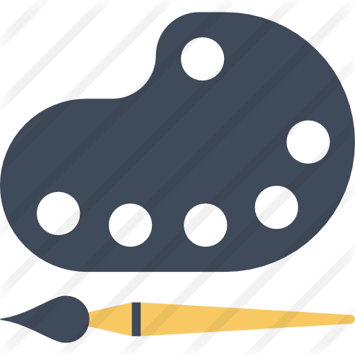 Paint Palette Free Icon - Palette (512x512)