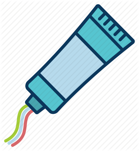 Vector Royalty Free Stock Bathroom By Creative Agency - Cream Tube Icon Png (474x512)