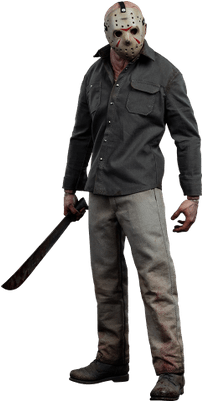 Friday 13 Clipart - Sideshow Jason Voorhees Sixth Scale Figure (400x400)