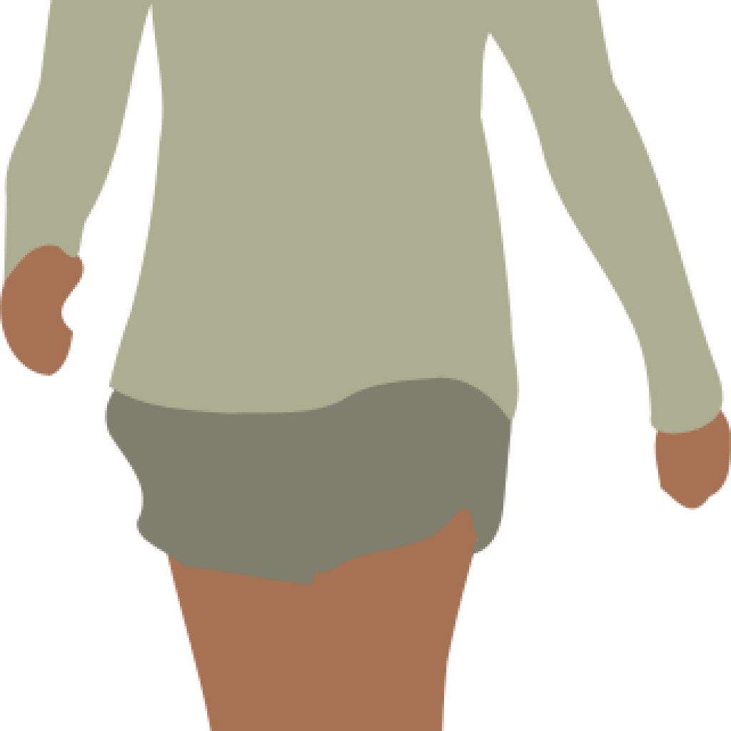 Human Clipart Images Free Clipart Faceless Woman Walking - Walking Woman (1024x1024)