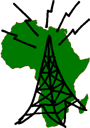 If You Google “televisions White Spaces”, You'll See - Africa Map (352x456)