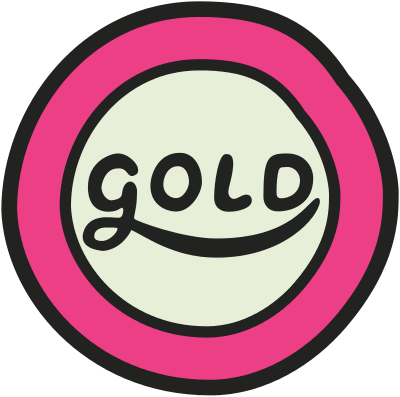 Gold Logo From 2012 To - Uk Tv Gold (400x397)