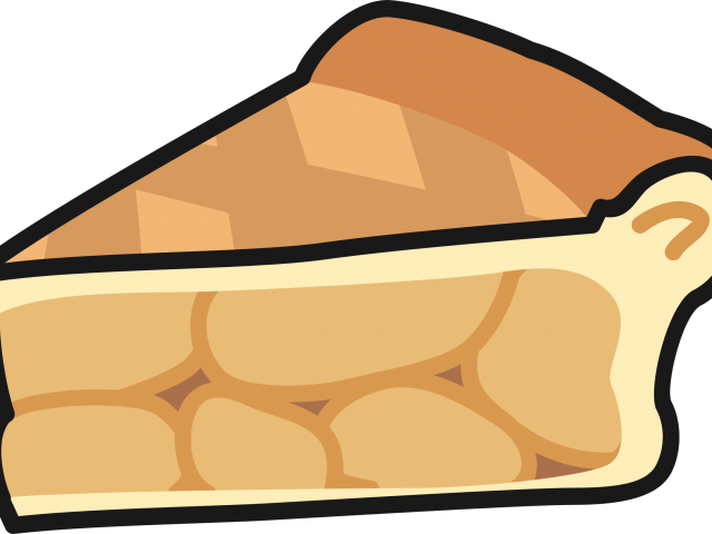 Feet Clipart Pie - Apple Pie Slice Clipart (640x480)