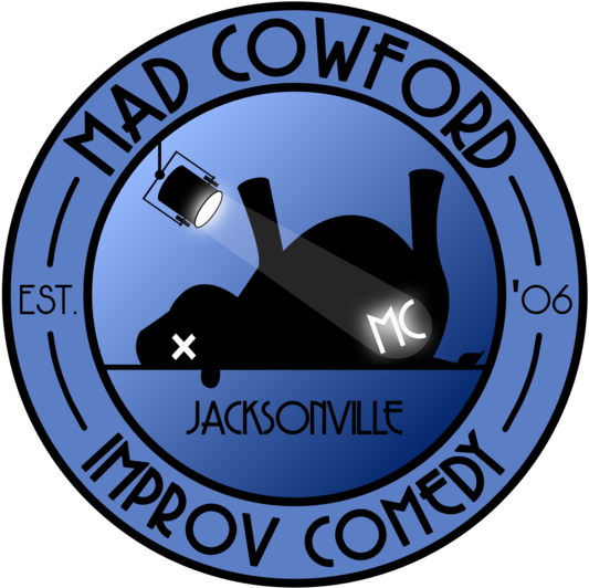 Mad Cowford Improv Debuted Its New Logo As Part Of - Hawaii (559x561)