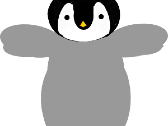 Happy Feet Clipart Baby Penguin - Penguin Clip Art (640x480)