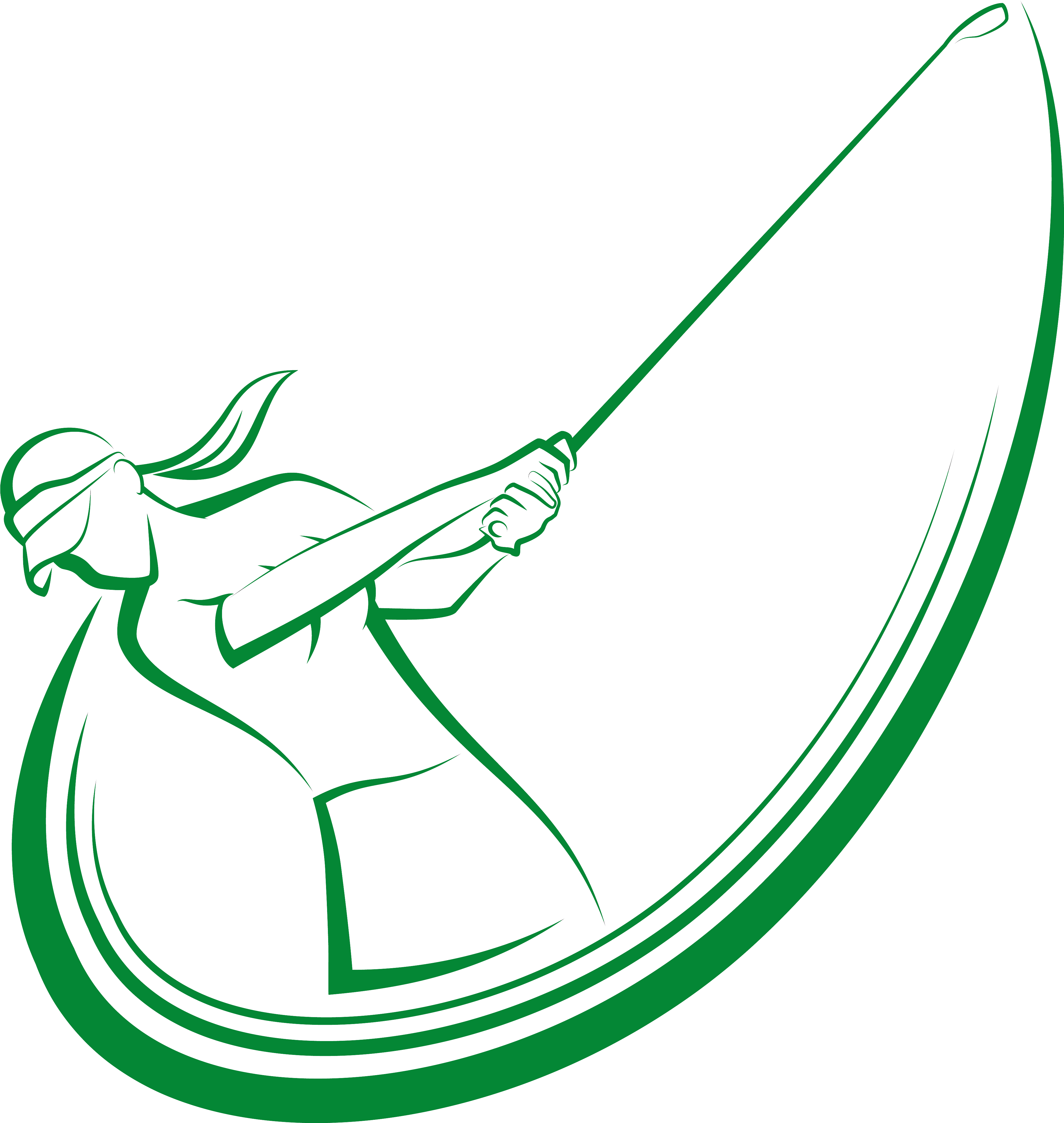 Davis Women's Golf Club - Swing Golf Vector (4200x4500)