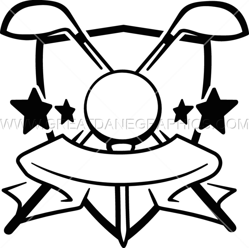 Golf Clipart Golf Crest - Golf Clipart Golf Crest (825x822)