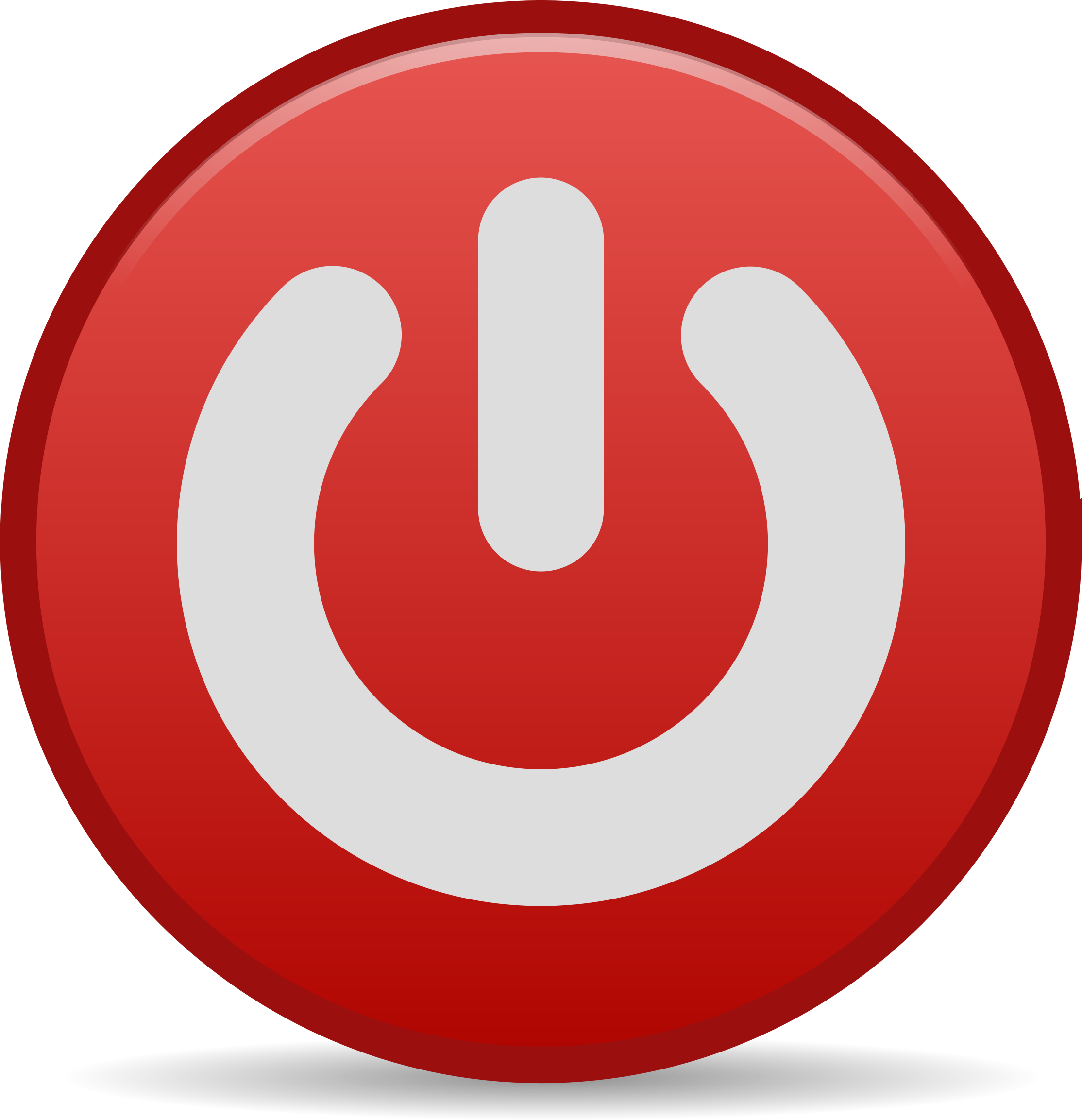 Why Does My Computer Turn On By Itself Transparent - Shut Down Png (2228x2306)