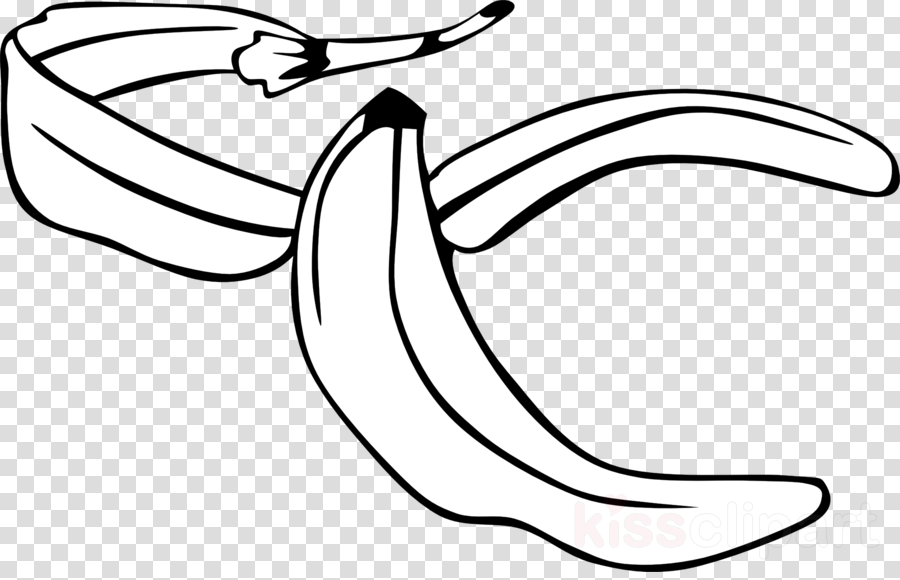Banana Peel Clipart Png (900x580)