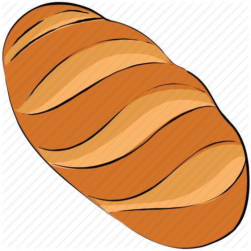 Bread Clipart Stall - French Baguette Icon (512x512)