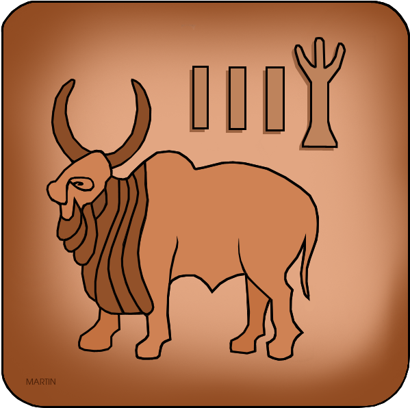 Bull Seal - Indus Civilization In Clip Art (648x627)