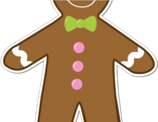 Bread Clipart Transparent Background - Gingerbread Man Clipart Transparent (640x480)