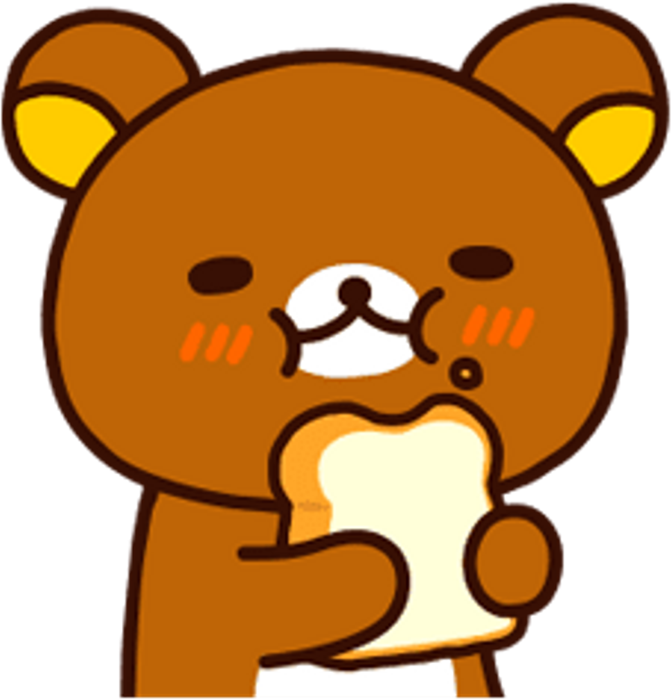 Kawaii Clipart Bread - Rilakkuma Kawaii (1024x1024)