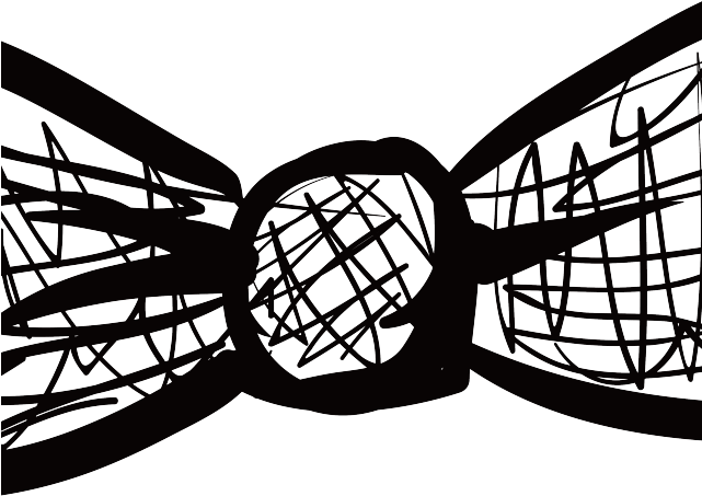 Drawn Bow Tie Hand Drawn - Illustration (640x480)