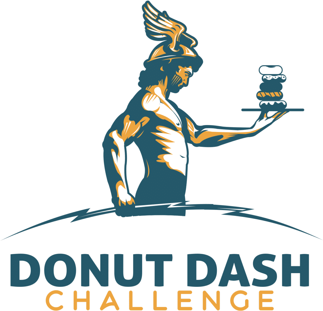 Donut Dash Challenge 5k Colorado Runner Vector Royalty - Colorado (1130x1086)