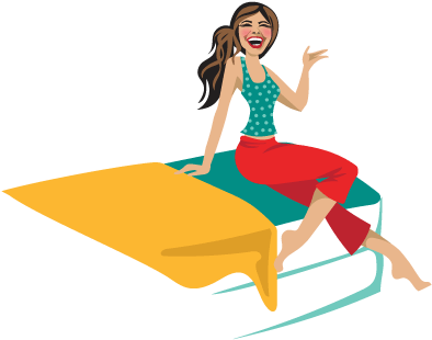 Girl On The Mattress, Online Mattress Reviews - Mattress (433x341)
