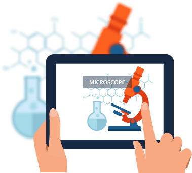 Augmented Reality - Augmented Reality In Laboratory (379x341)