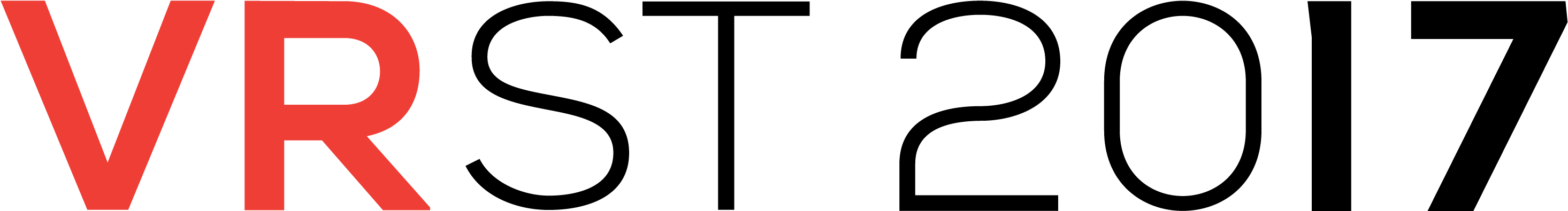 23rd Acm Symposium On Virtual Reality Software And - Vrst2017 (3000x469)
