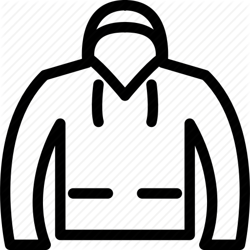 Mens Jacket Icon Clipart Hoodie Jacket Clip Art - Outwear Icon (512x512)