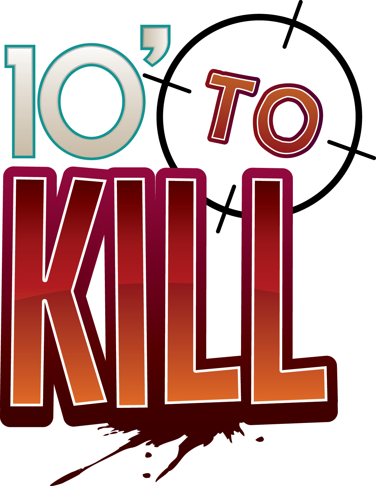 10' To Kill Logo - Dude Games 10 Minutes To Kill (1212x1566)