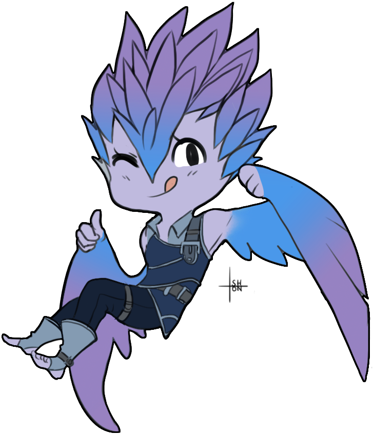 “also Siren ~ Cuz Sirens Are Goddamn Adorable ” Yay - Cartoon (729x848)