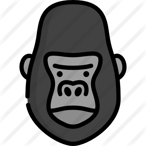 Gorilla Free Icon - Gorilla Free Icon (512x512)