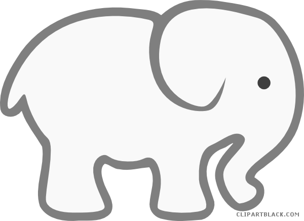 Picture Freeuse Library Clipartblack Com Animal Free - Elephant Clip Art (600x436)