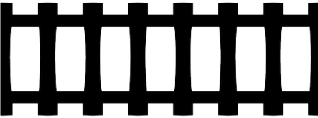 Railroad Track Clipart - Transparent Background Train Tracks Clipart (640x480)