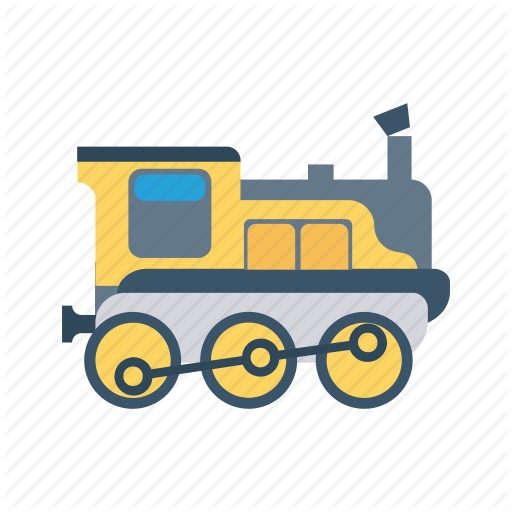 Railway Station Clipart Train Trip - Train (512x512)