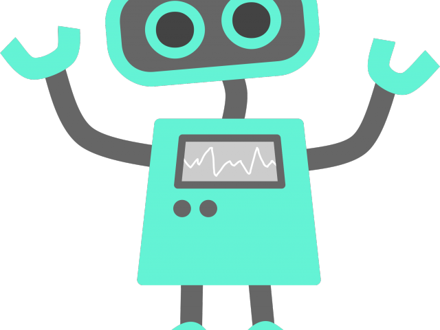 Cute Clipart Robot - Robot Vector Art Png (640x480)