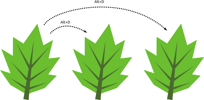 Cloned Leaves - Cloning (662x325)