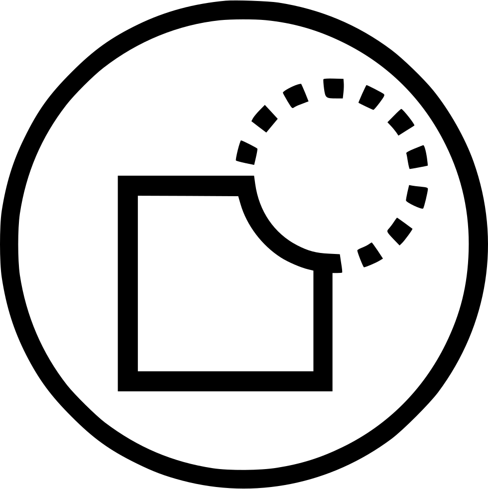 Path Object Difference Shape Minus Tool Comments - Circle (980x982)