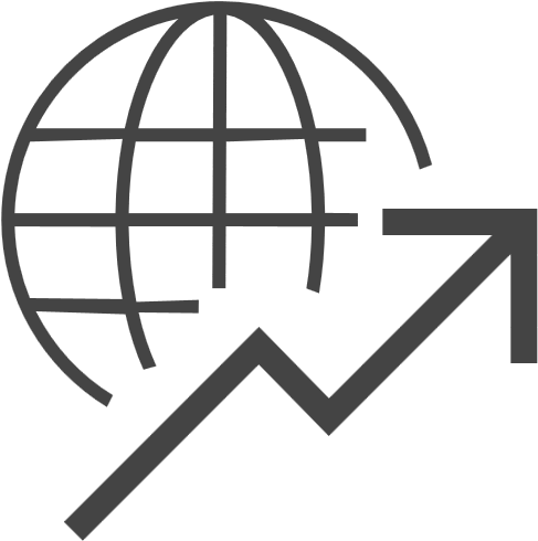Pension Provision With Investment Funds - Compass Globe Icon (512x512)