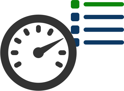 High Performance Suggestion Engine - Dashboard Icon Png White (413x304)