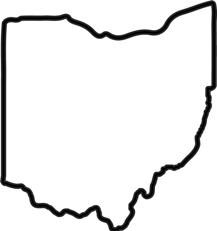 California Clipart Rubber Stamp - Ohio Clip Art (800x800)