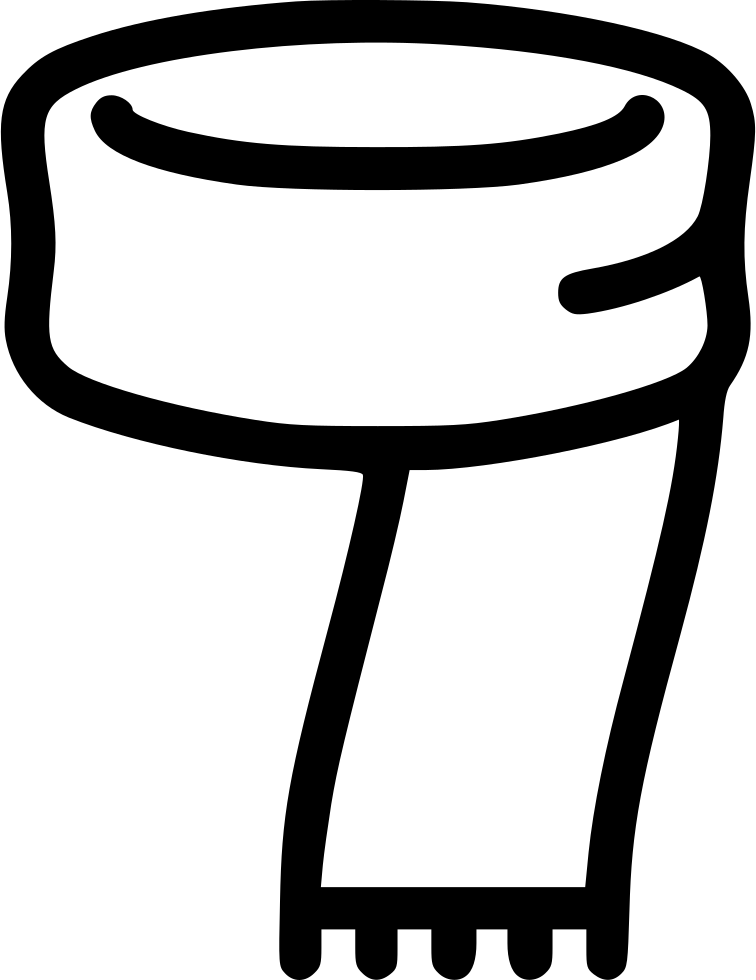 Image Royalty Free Stock Scarf Svg Png Icon Free Download - Image Royalty Free Stock Scarf Svg Png Icon Free Download (756x980)