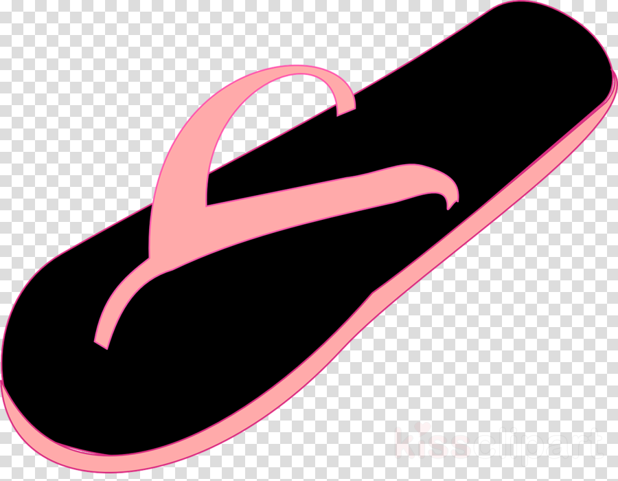 One Flip Flop Clip Art Clipart Slipper Flip-flops Clip - Play Button Eps (900x700)