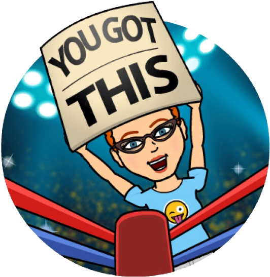 Or Add Your Own Ways To Reflect And Not Regret We're - You Got This Emoji (536x555)