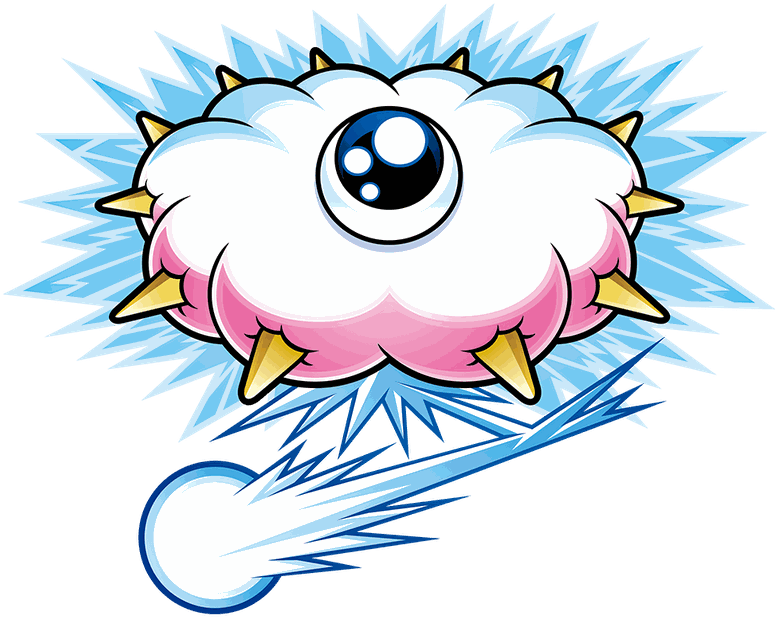 If Kracko's Hanging Around, It Can Be Pretty Scary - Kracko Kirby (800x779)