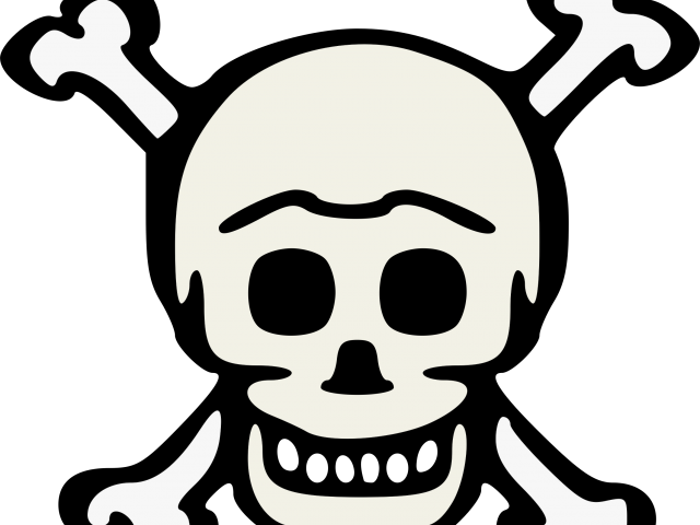 Skeleton Head Clipart Transparent - Stop Smoking Clipart (640x480)
