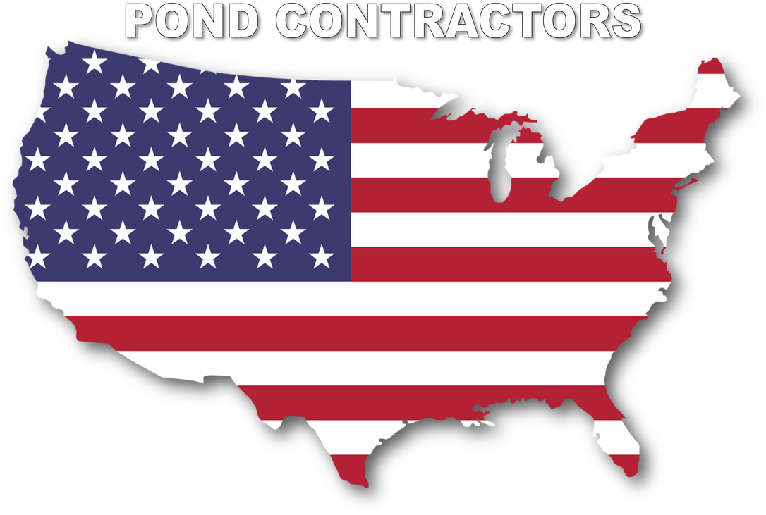 Jefferson County Pond Installation-maintenance Contractors - Clipart American Map Flag (1100x737)