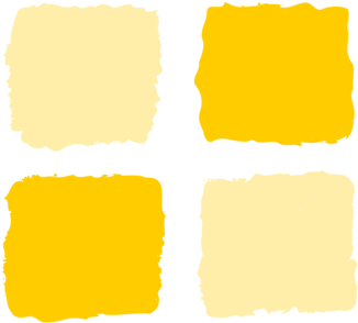 Square Yellow Shape Computer Icons Green - Yellow Squares (481x340)