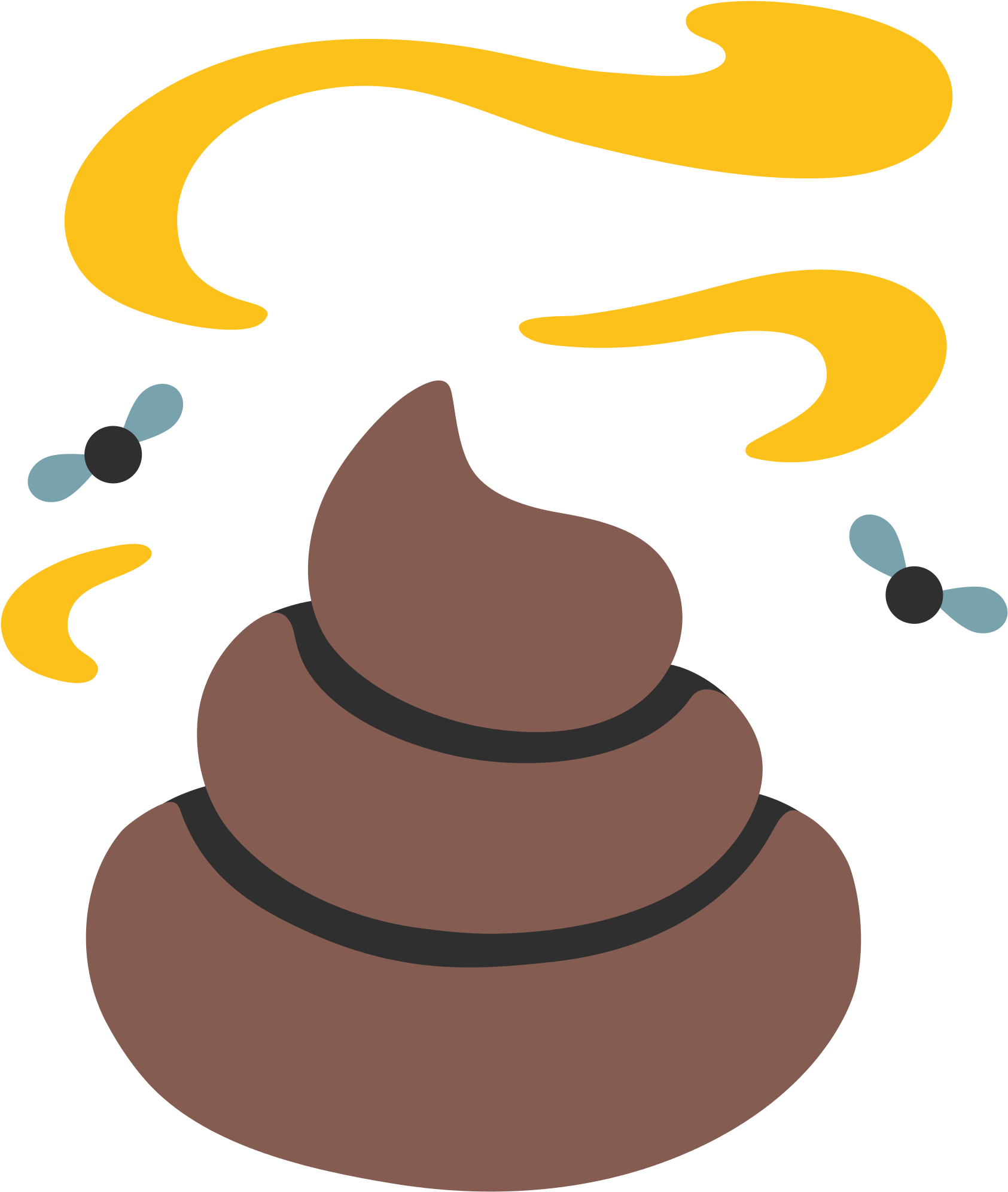 Clip Transparent Stock Alabama Clipart Emoji - Poop Emoji Without Face (2000x2000)