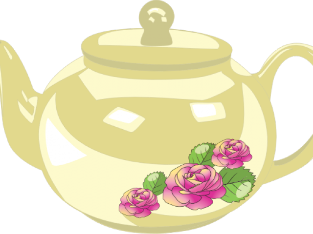 Teapot Clipart Fancy - Clip Art Images Of Teapots And Cups (640x480)