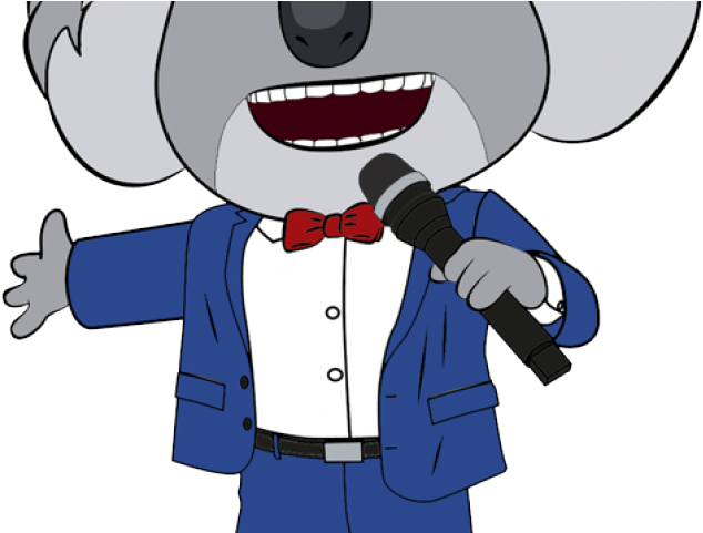 Singing Clipart Idol - Koala From Sing (640x480)