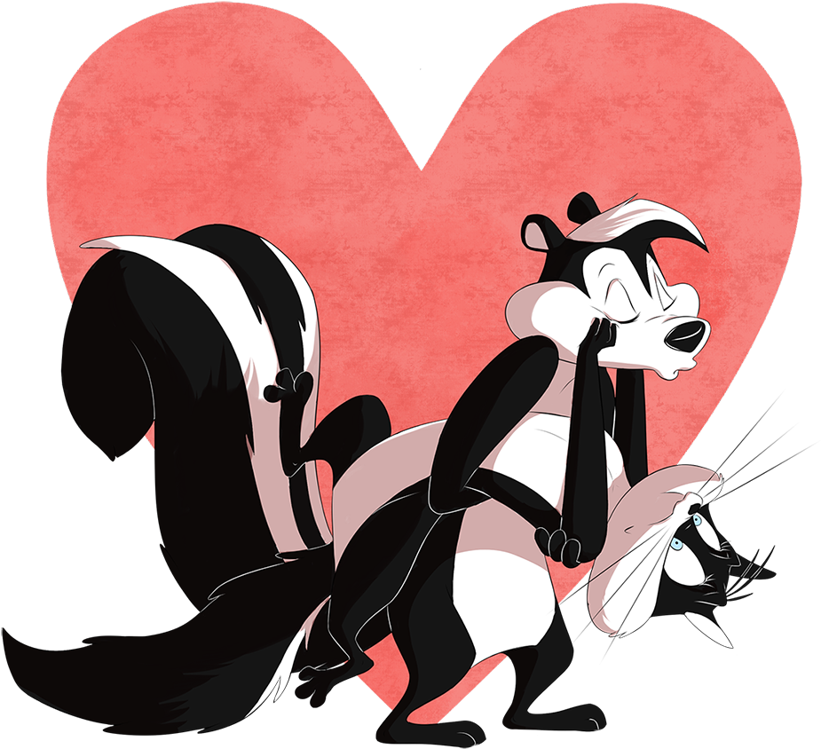 L'amour - Penelope Pussycat And Le Le Pew (1000x862)